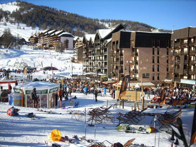 Appart 4 P Pied Des Pistes Risoul 1850 Bagian luar foto